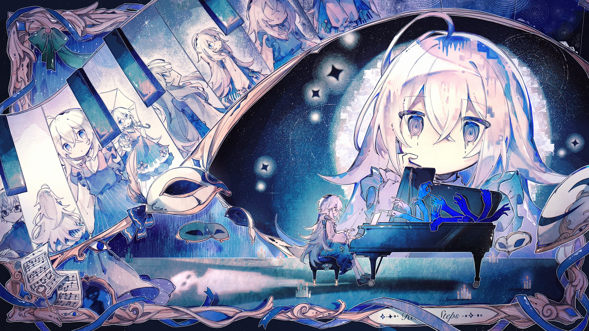 Reborn Steps — Vanity 作品插畫