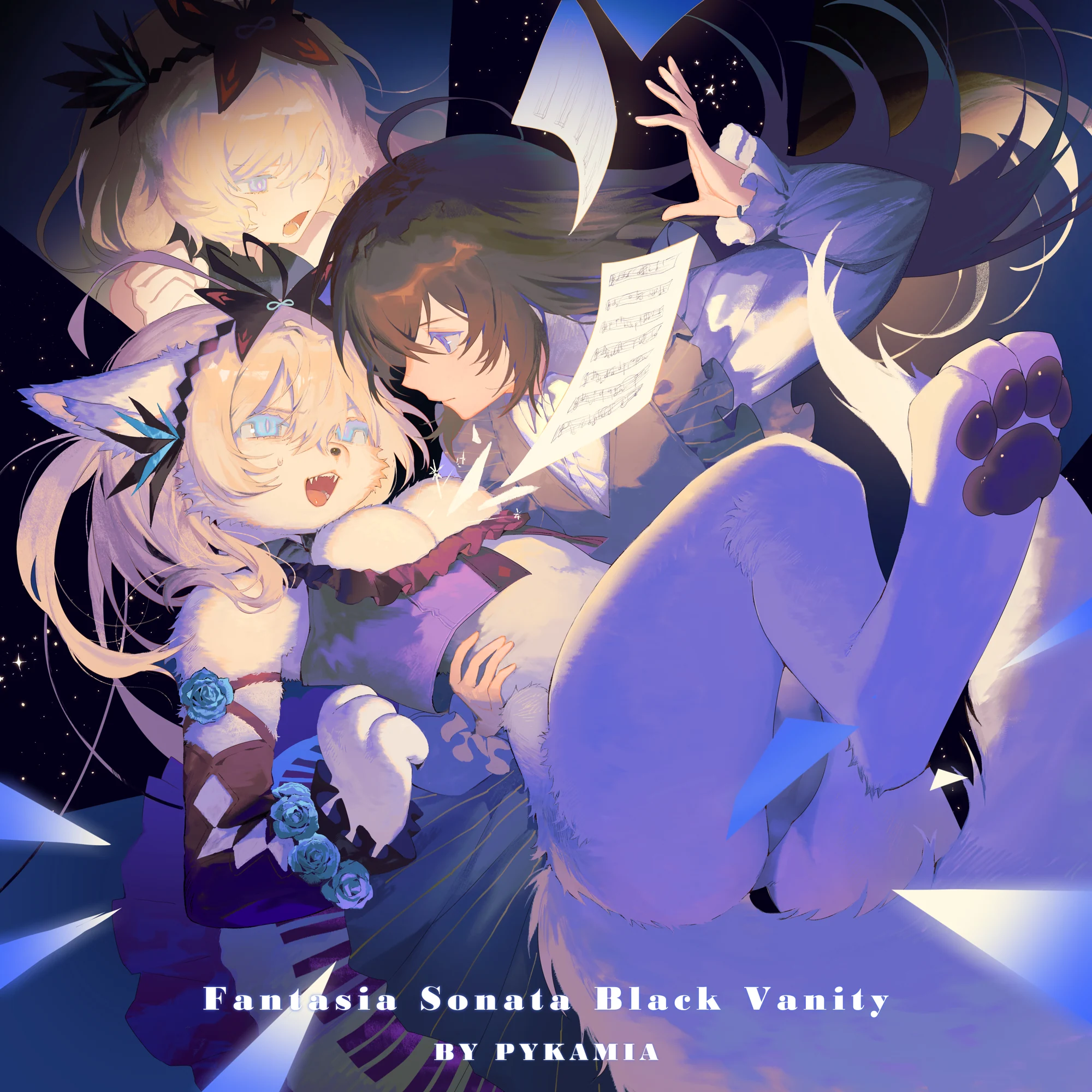 Fantasia Sonata Black Vanity — Vanity 作品插畫