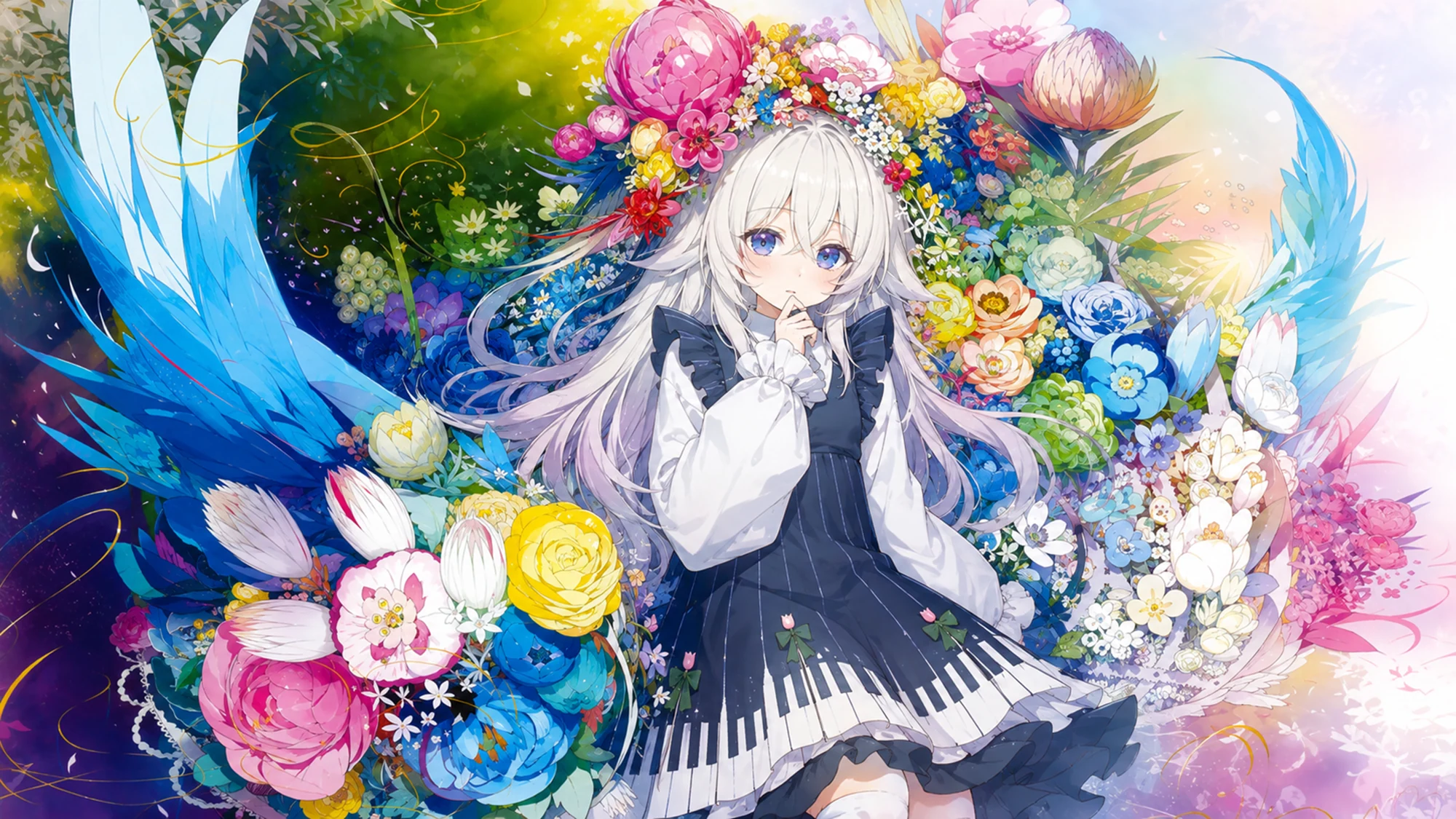 Flower Carnival — Vanity 作品插畫