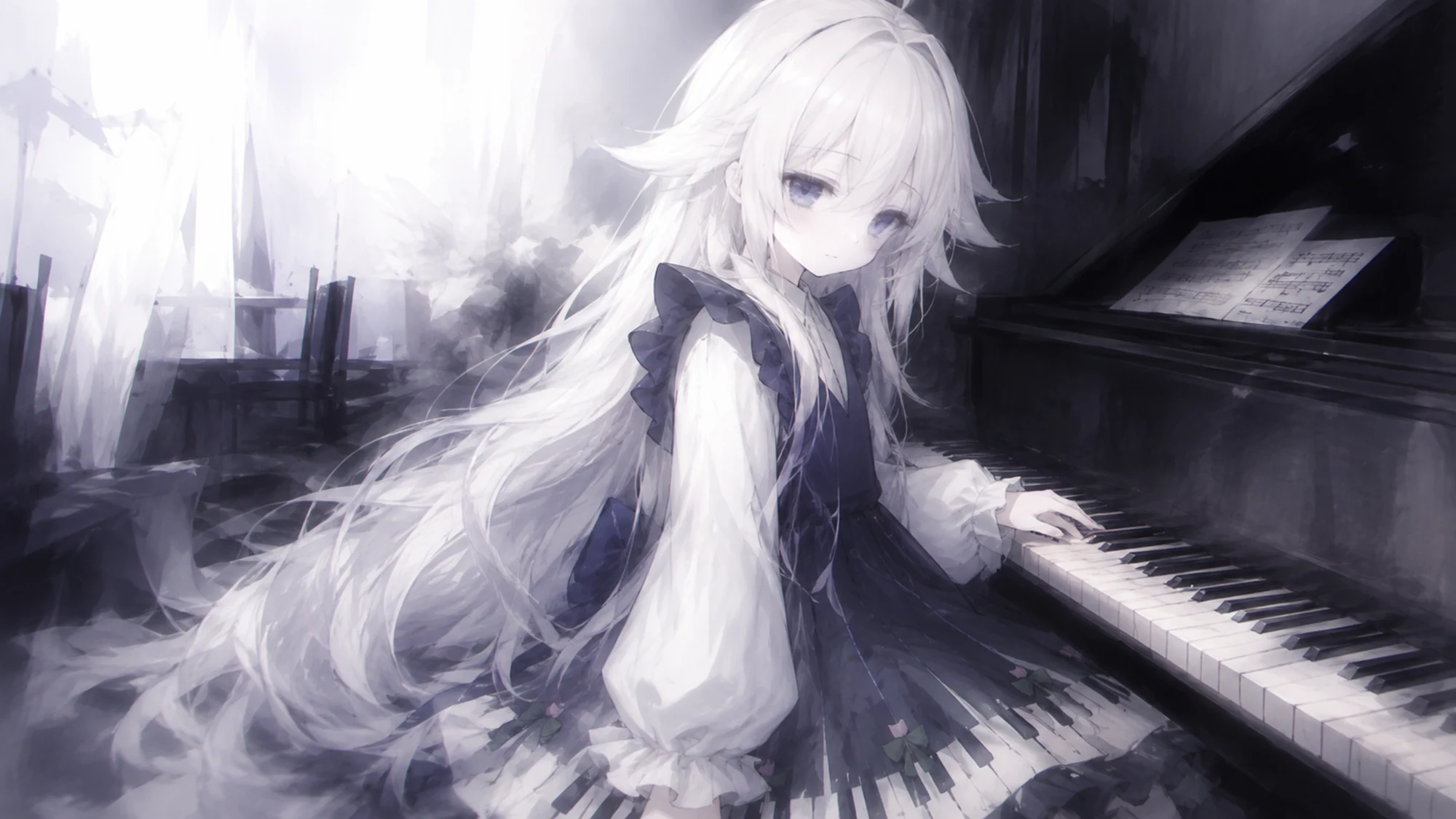 Flower Dark — Vanity 作品插畫