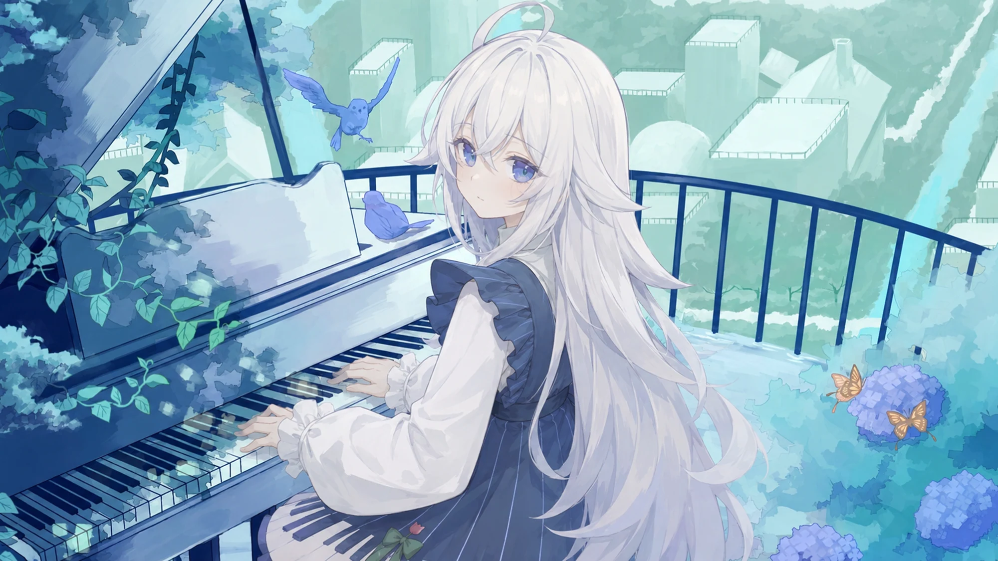 Flower End — Vanity 作品插畫